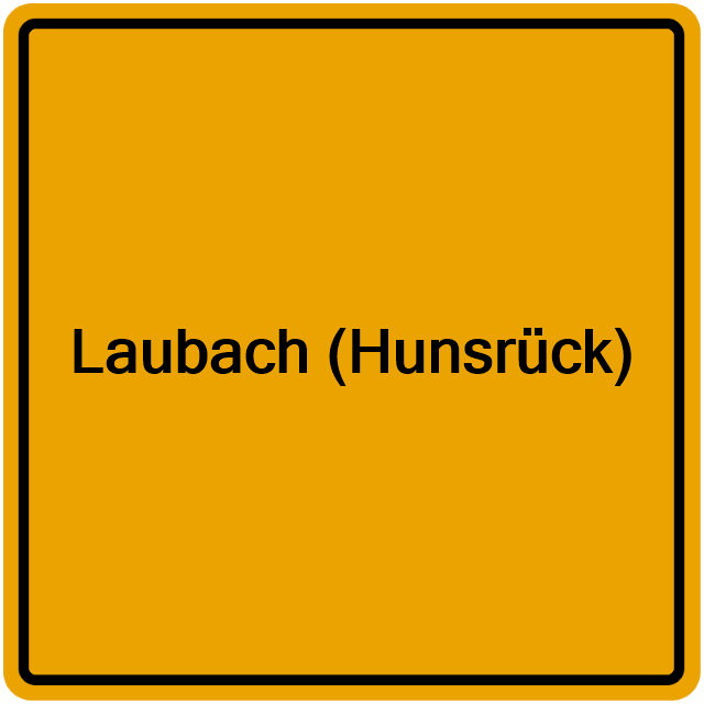 Einwohnermeldeamt24 Laubach (Hunsrück)